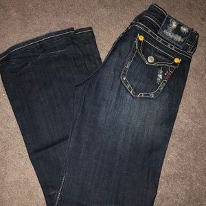 MEK boot leg jeans